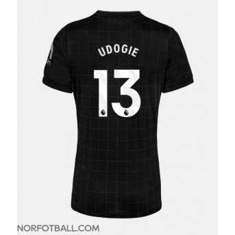 Billige Fotballdrakt Tottenham Hotspur Destiny Udogie #13 Replika Bortedrakt Dame 2025-26 Kortermet